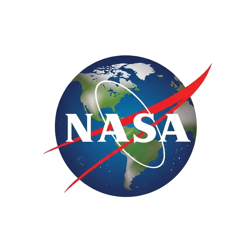 Enhanced NASA Logo - Modern Design with Sharper Edges
