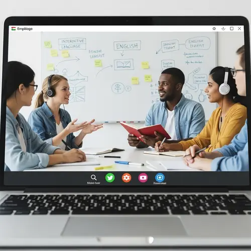 Dynamic Online English Class with Diverse Virtual Classroom Participants