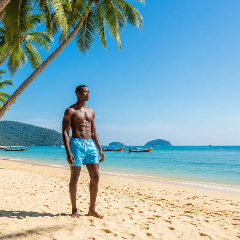 Explore Phuket's Beaches: A Fit Black Man's Escape