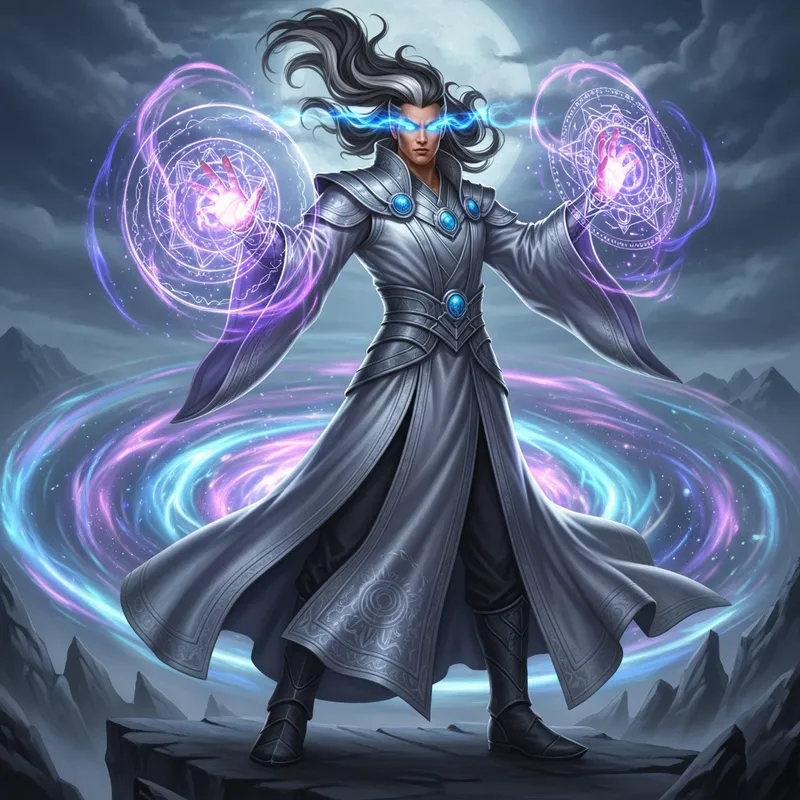 Eric Kwai: Bright Grand Wizard with Magical Aura