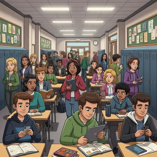 Social Media in Today's Diverse High Schools