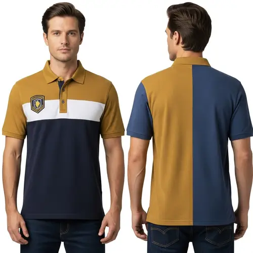 Classic Short Sleeved Polo Shirt for Men