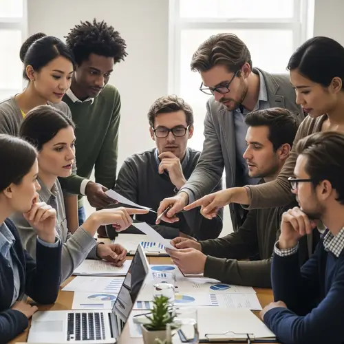 Collaborative Decision-Making Scene | Group Analysis Discussion