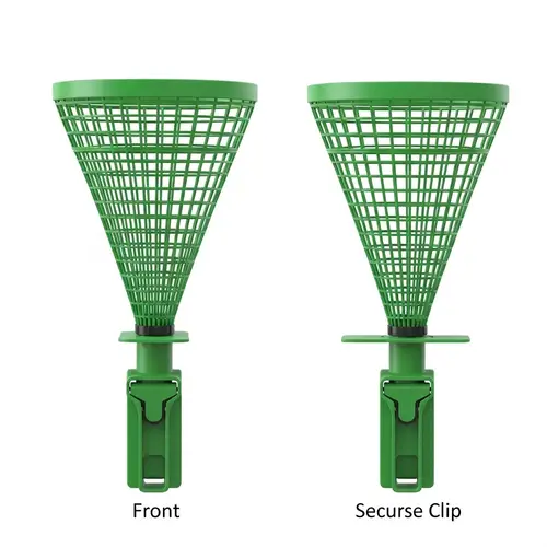 Compact Waste Net Trap Design | Green Color Theme