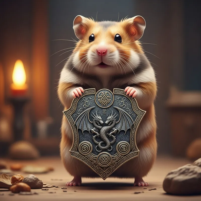 Hamster with Dragon Lore | Cool Pose Display