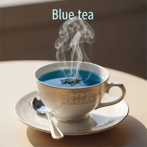Discover the Serenity of Blue Tea