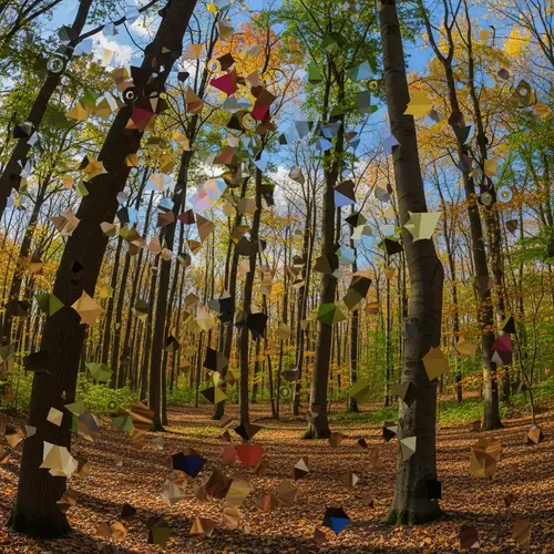 Abstract Forest - Surreal Dream-like Imagery