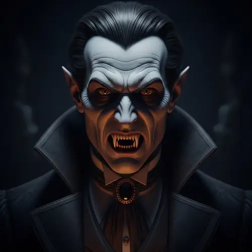 Terrifying 8K Resolution Vampire Art | Hyper-Realistic Digital Rendering