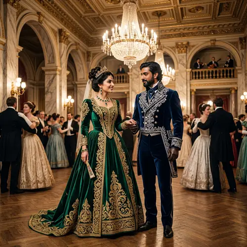 Victorian-era Middle-Eastern & South Asian costume inspiration