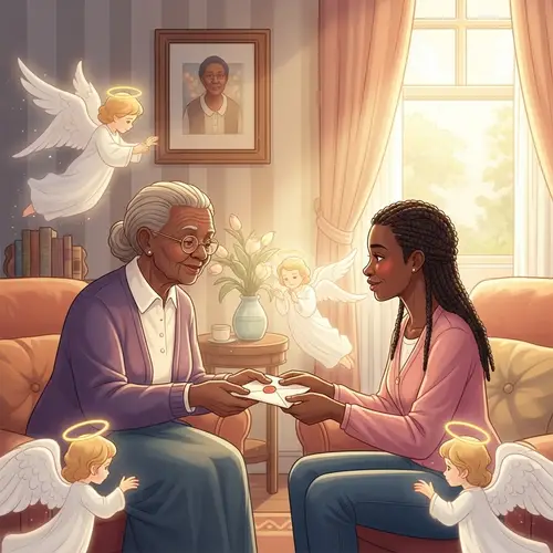 Godly Love: Heartwarming Scene of Generational Connection