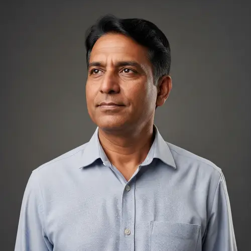 Resilient South Asian Man Overcoming Adversities | Path of Hope