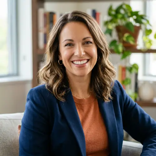 Inspiring Life Coach Headshot