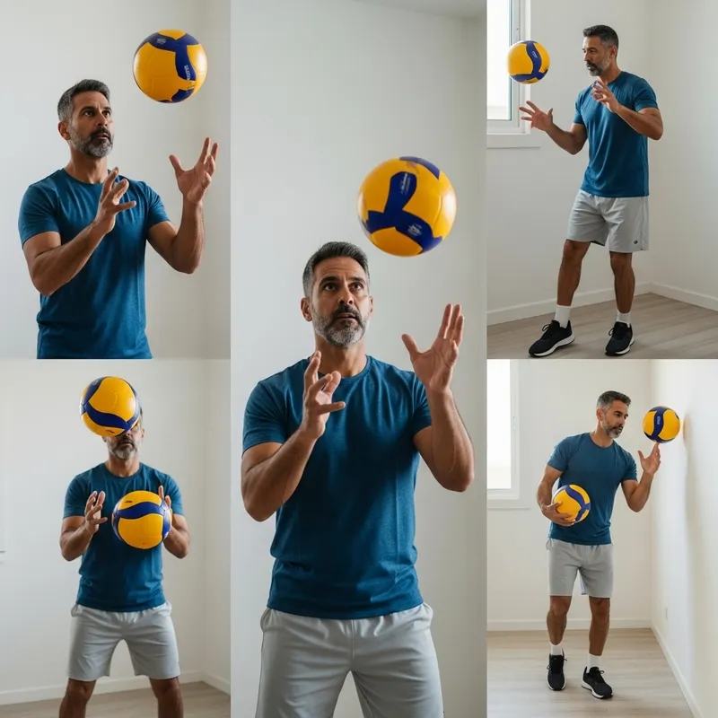 Volleyball Workout Exercise at Home - No Equipment Needed
