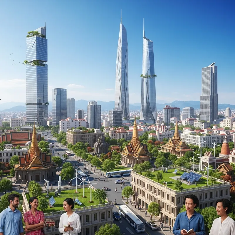 Phnom Penh 2050: A Glimpse into the Future Phnom Penh 2050: A Glimpse into the Future