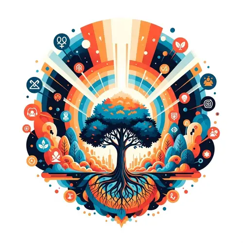 Empowerment Through Abstract Art | Symbolizing Strength & Unity