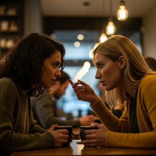 Engaged in Gossip: Scandal Between Two Individuals