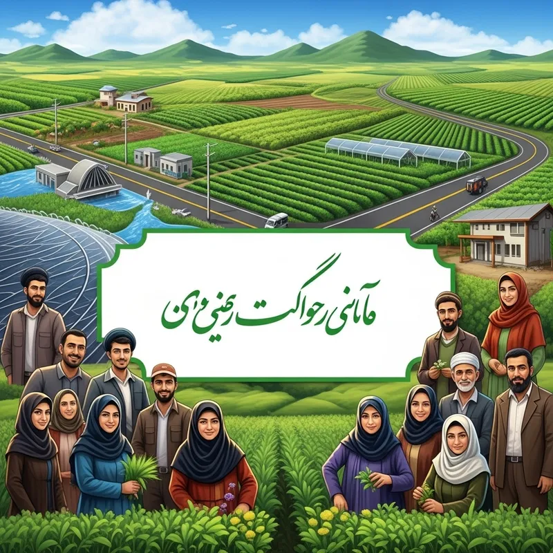 Celebrate Iran's New Year: Rural Prosperity Poster
