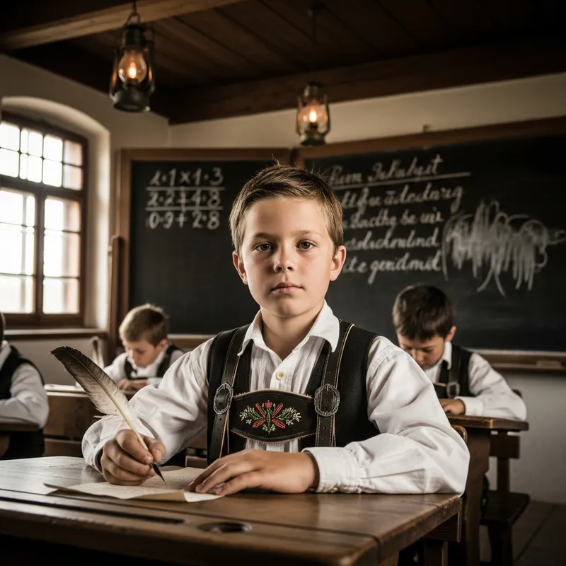 Step into 19th Century Village School | Authentic Classroom Setting