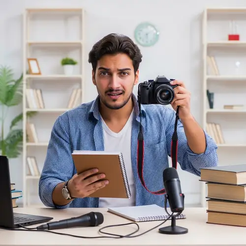 Rebellious Mass Communication Student Defying Traditional Norms