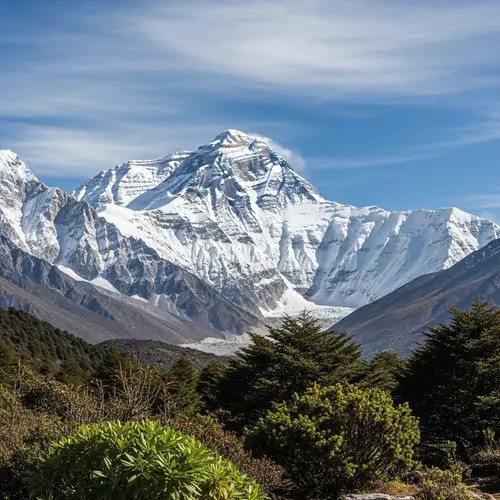 Majestic Mount Everest Panoramic Landscape