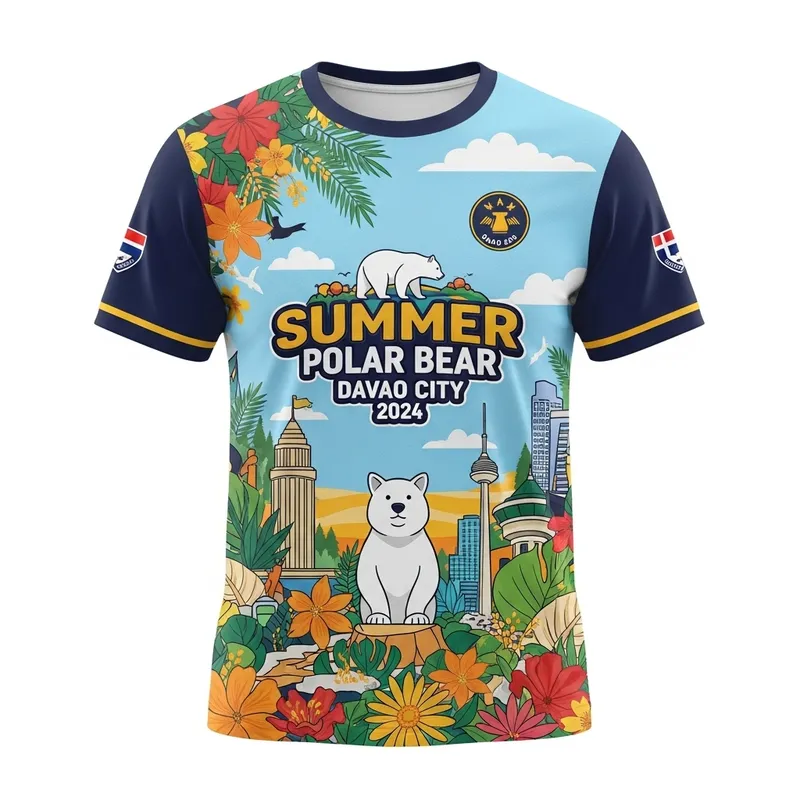 Polar Bear Davao City 2024 T-Shirt | Simple & Creative Design