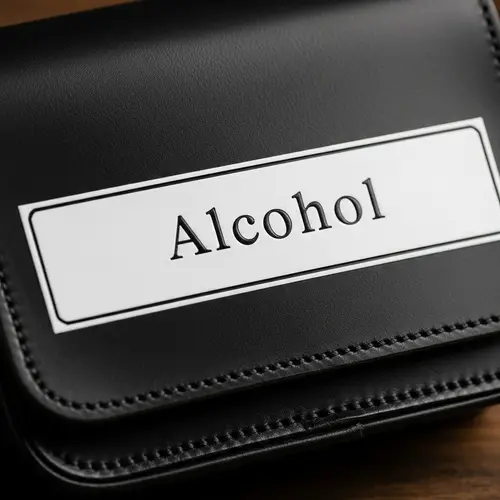 Premium Alcohol Pocket | Elegant Leather Design