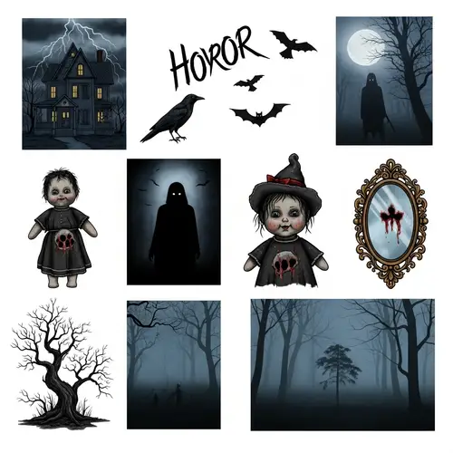 Classic Horror Images: Spooky Visual Collection