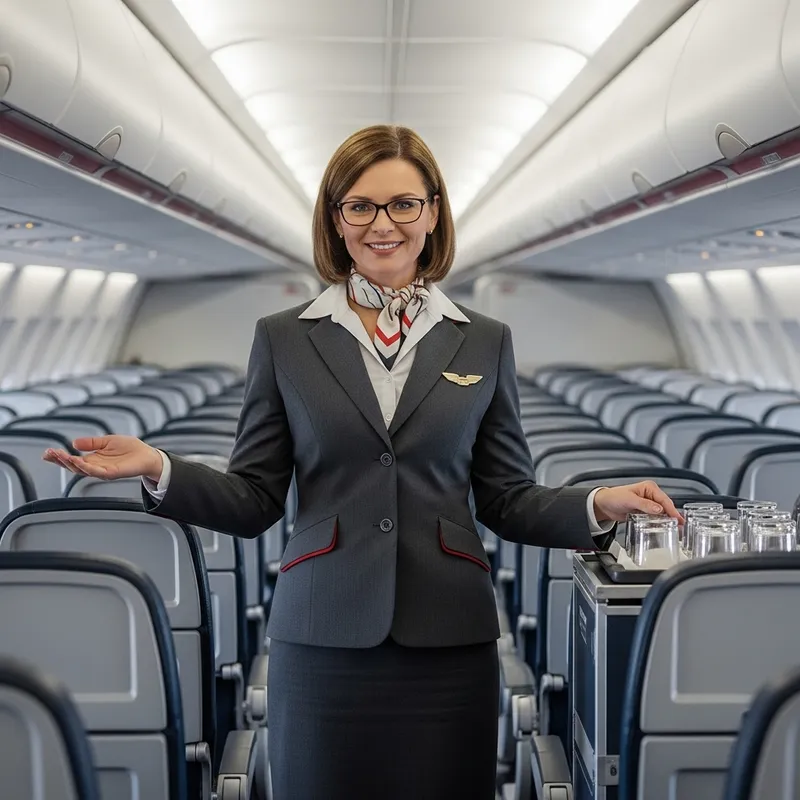 Your Face as a Flight Attendant: A Unique Perspective