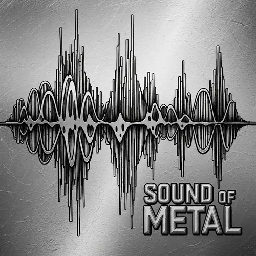 Sound of Metal: Handmade Sound Wave Art for Movie Title