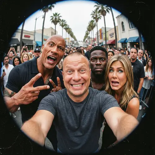 360-Degree Selfie with Celebrities | Unique Perspectives