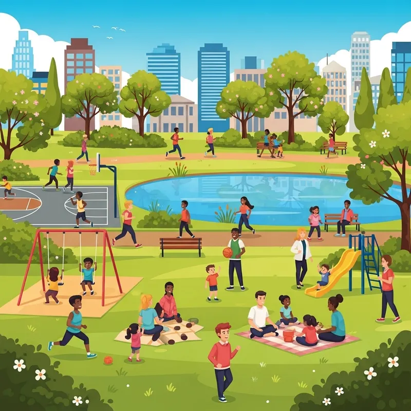 Vibrant Chat Room Scene with Diverse Conversations | Social Chatting