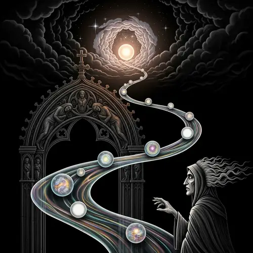 Soulful Journey of Death: Surrealism & Gothic Art Influence