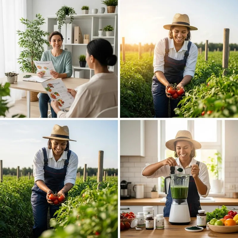 Embrace a Healthy Lifestyle: Nutrition, Organic Farming & Natural Supplementation