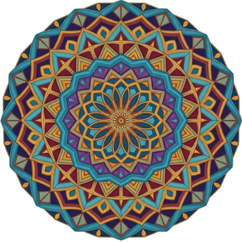Intricate and Vibrant Mandala Art for Meditation
