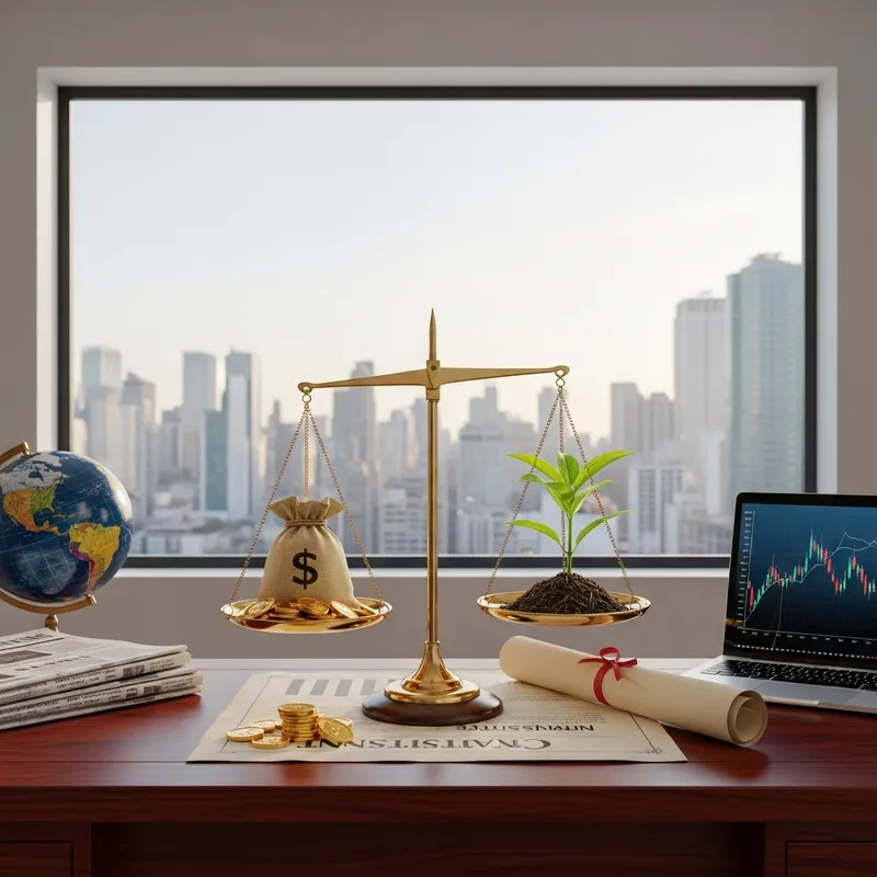 Visualizing Investment: Wealth and Growth Balance