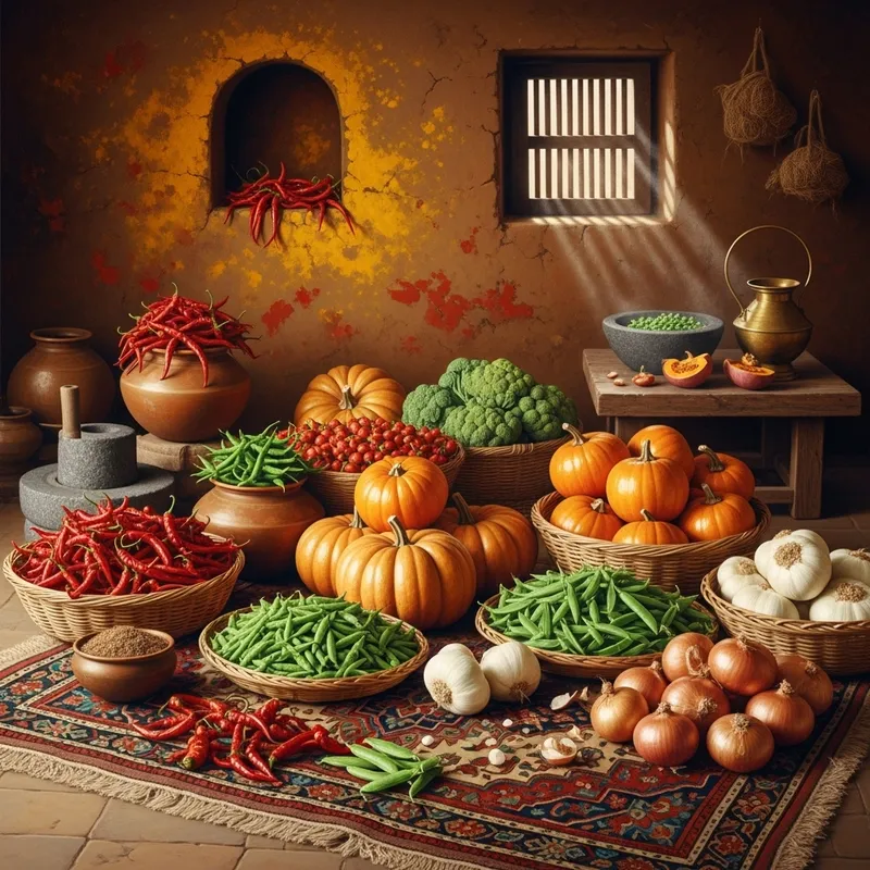 Indian Style Winter Vegetables Indian Style Winter Vegetables