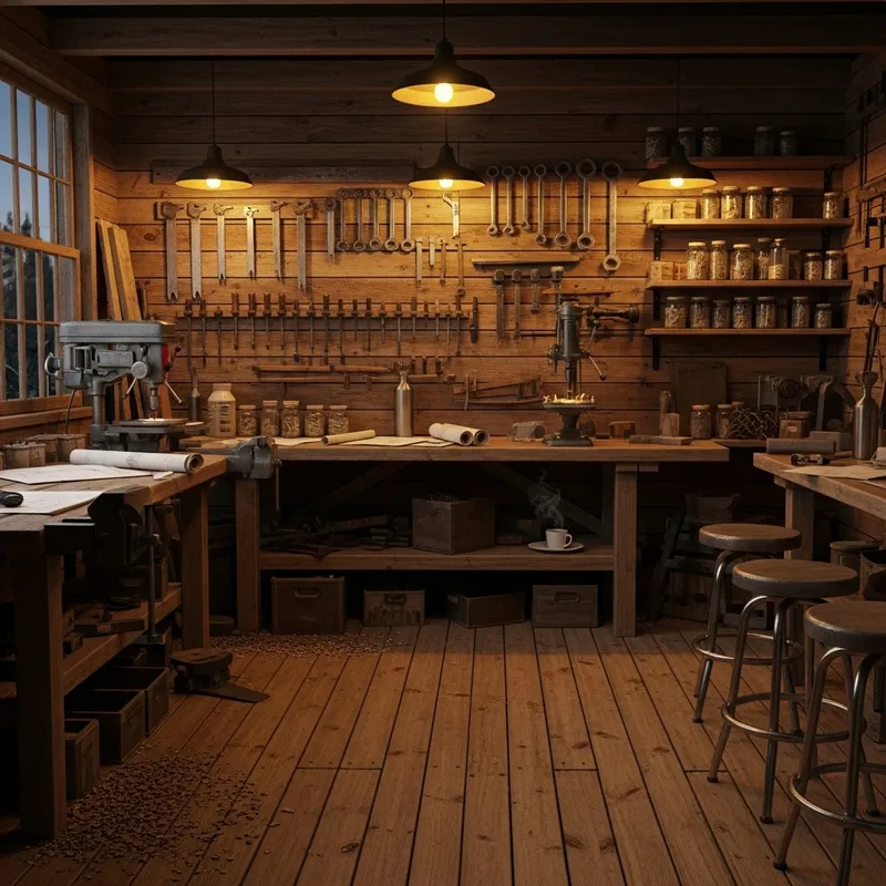 Vintage Workshop: Discover Retro Craftsmanship