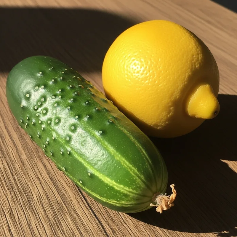 Vivid Lemon and Fresh Cucumber - Natural Bounty Captured