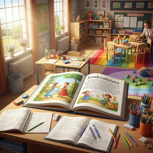 School Setting Image | Educational Environment with Books & Toys