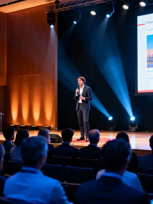 Keynote Speaker Conference Photo