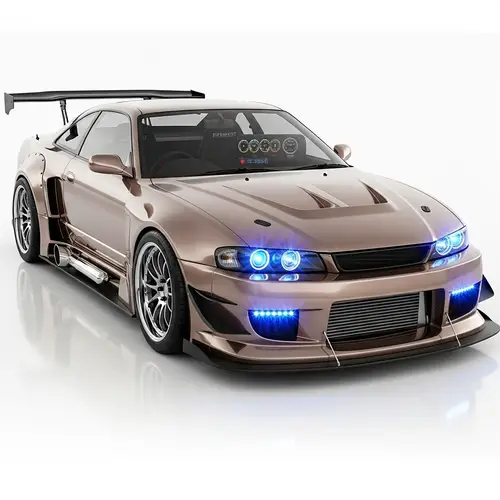 Customized Unbranded Car with Metallic Paint & High-Performance Features