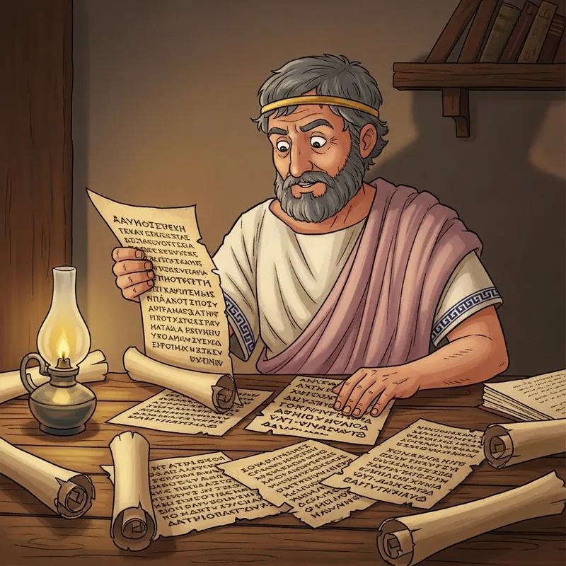 Socrates Studying Philosophy | Classic Ancient Greek Era