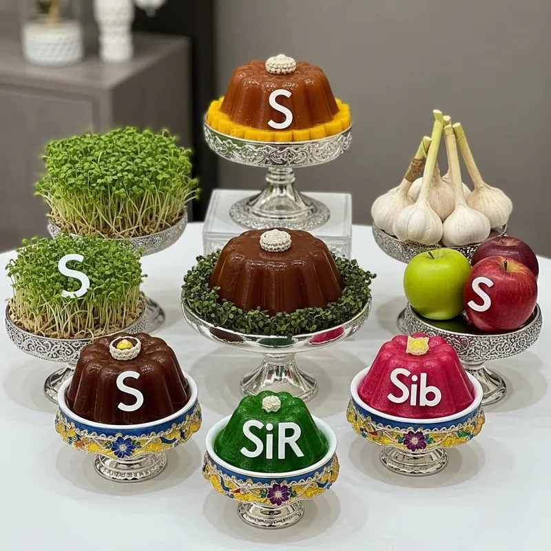 Exquisite Haft-Sin Spread | Persian New Year Table Decor