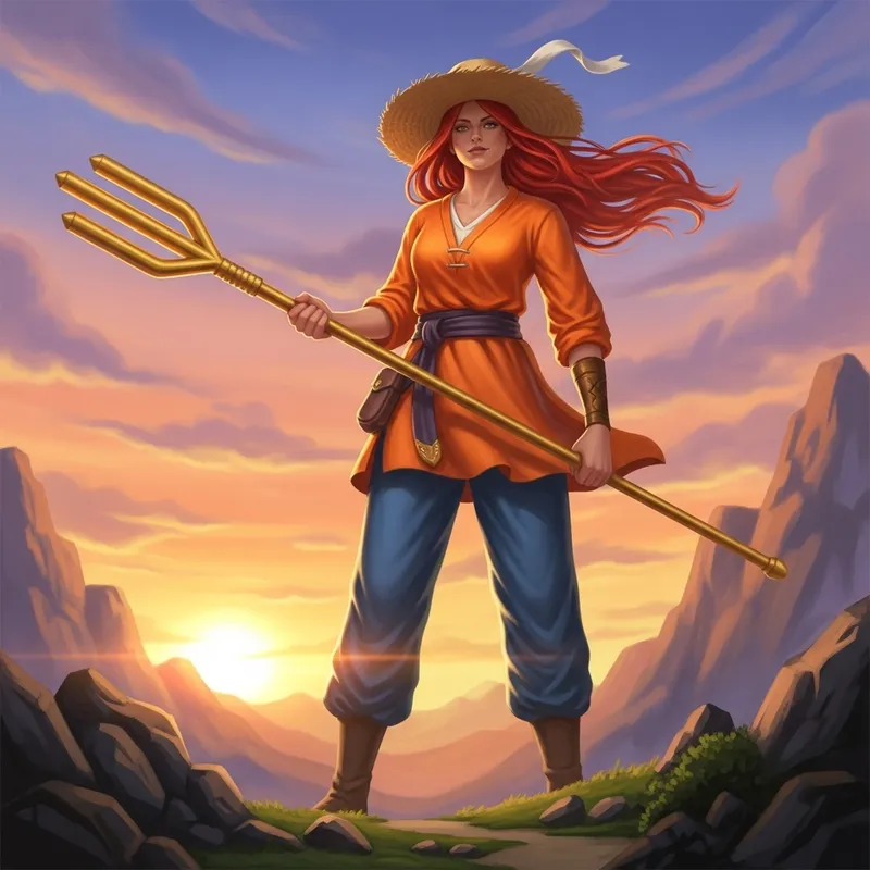 Giantess Nami: A Fantasy Landscape Adventure