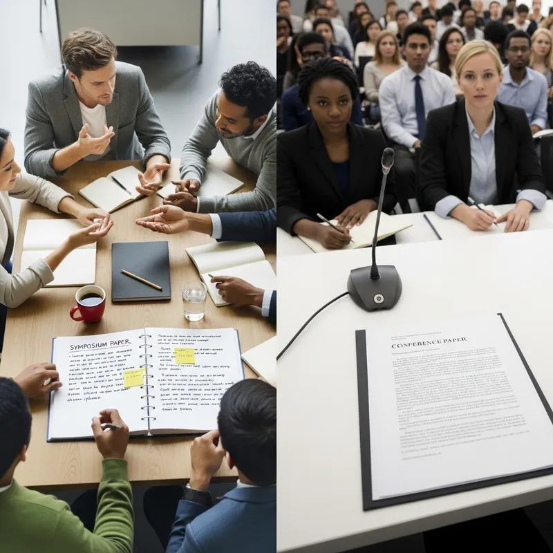 Symposium vs Conference Papers: Distinguishing Features Explained