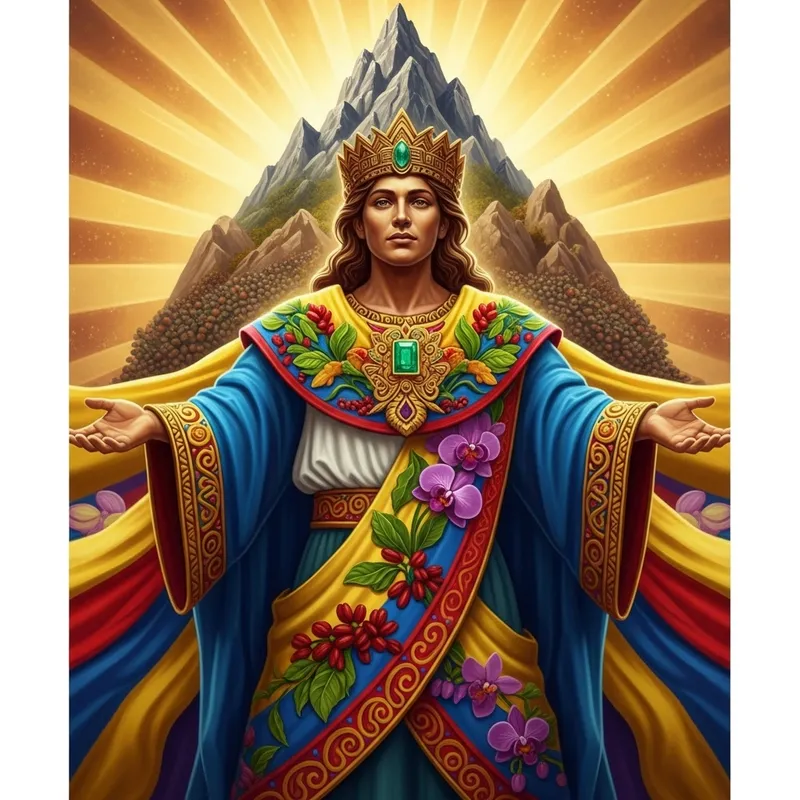 Colombia: A Deity Embodied in the Greek Mythos