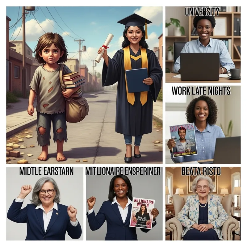 Long Inspiring Story: Poor Girl to Billionaire - A Journey of Dreams