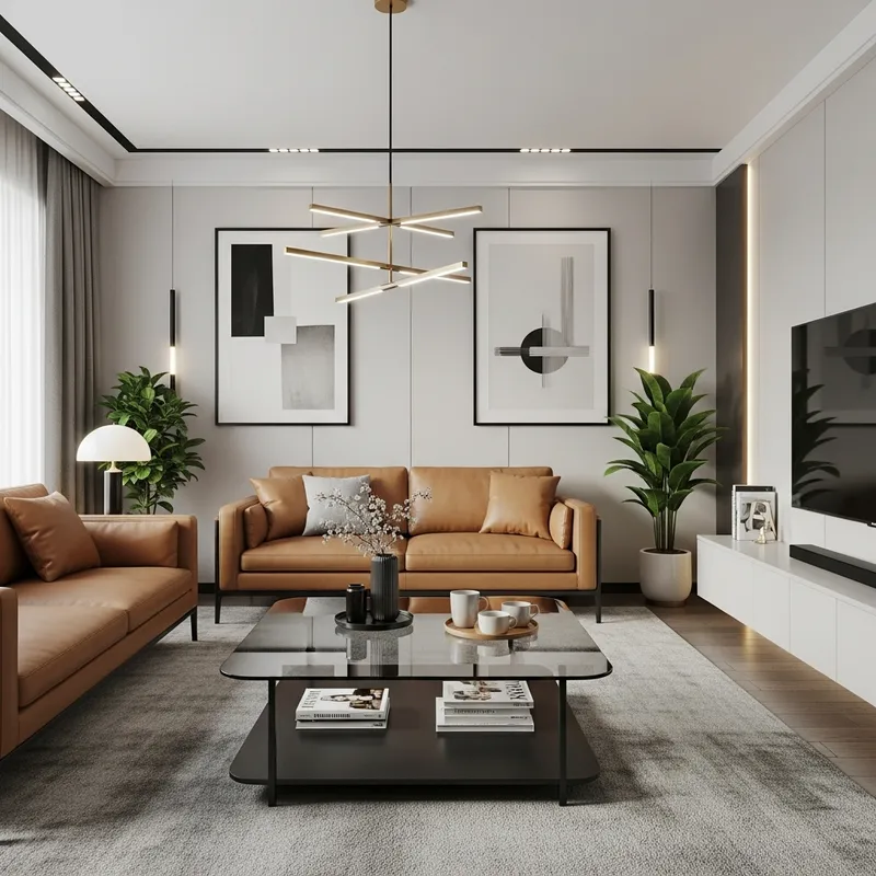 Realistic Modern Living Room Ideas