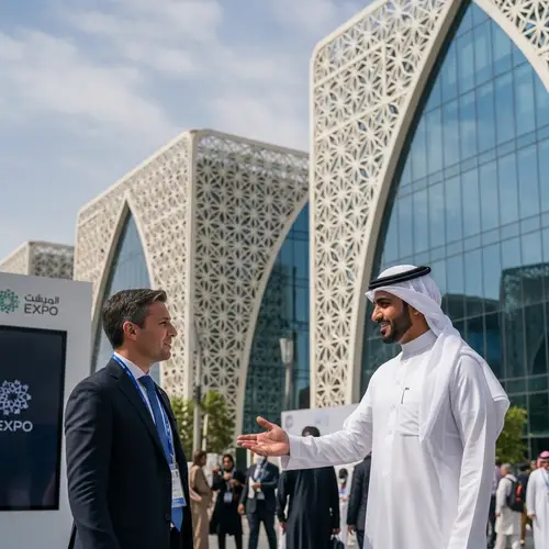 Expo Event in Riyadh: Cultural Exchange between Saudi and Western Professionals