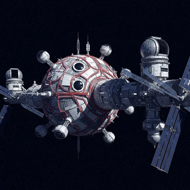 Cybernetic Organism: The Future of Space Stations
